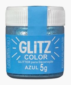 FAB GLITTER P/ DECORACAO AZUL 5G