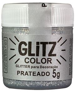 FAB GLITTER P/ DECORACAO PRATEADO 5G