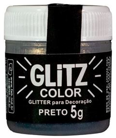 FAB GLITTER P/ DECORACAO PRETO 5G