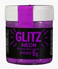 FAB PO P/ DECORACAO NEON ROXO 5G