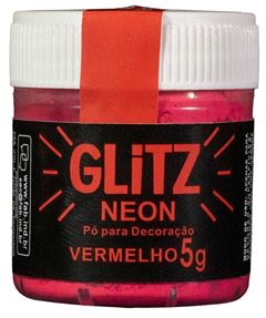 FAB PO P/ DECORACAO NEON VERMELHO 5G