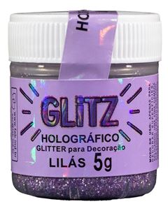 FAB GLITTER HOLOGRAFICO LILAS 5G