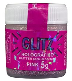 FAB GLITTER HOLOGRAFICO PINK 5G