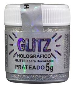 FAB GLITTER HOLOGRAFICO PRATA 5G