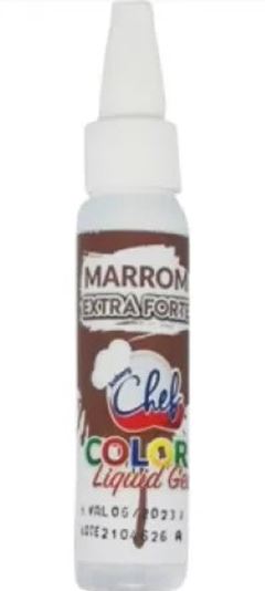 ICEBERG COR LIQ GEL MARROM EXT FORTE 25G