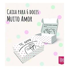 CAIXA PRACTICE 6 DOCES MUITO AMOR
