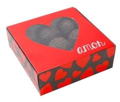 CAIXA GAVETA CORACAO 9 DOCES AMOR