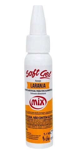 MIX SOFTGEL CORANTE LARANJA 25G