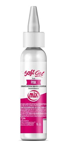 MIX SOFTGEL CORANTE PINK 25G