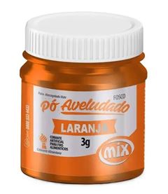 MIX CORANTE PO FOSCO AVELUDAD LARANJA 3G