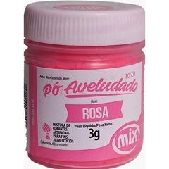 MIX CORANTE PO FOSCO AVELUDADO ROSA 3G