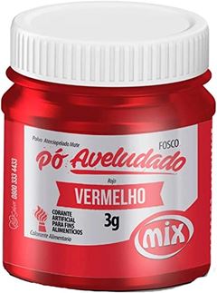 MIX CORANTE PO FOSCO AVELUDA VERMELHO 3G