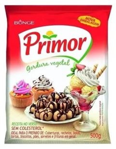 GORDURA VEGETAL PRIMOR PACOTE 500G