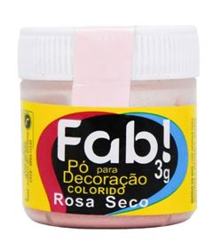 FAB PO P/ DECORACAO ROSA SECO 3G