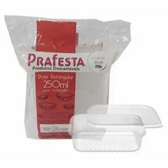 POTE RETAN C/TAMPA PRAFESTA 250ML C/24UN