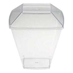 COPO QUAD C/TAMPA PRAFESTA 100ML C/10UND