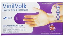 LUVA VINIL SEM PO ” G ” VOLK CX100UN
