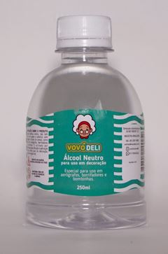 ALCOOL NEUTRO 250ML VOVO DELI / 12