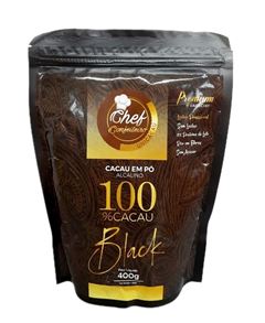 CACAU EM PO 100% BLACK CHEF CONF 400G