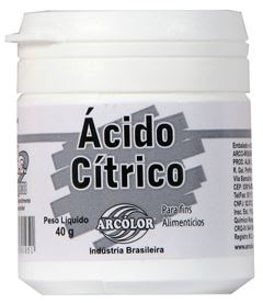 ARC ACIDO CITRICO ARCOLOR 40G