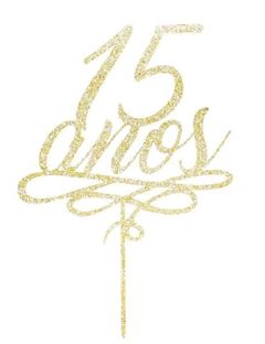 MINI TOPO DE BOLO 15 ANOS C/LACO DOURADO