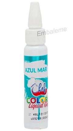 ICEBERG COR LIQ GEL AZUL MAR E FORT 25G