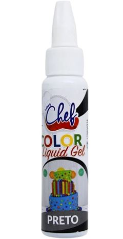 ICEBERG COR LIQ GEL PRETO 25G