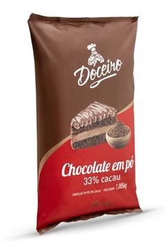 DOCEIRO CHOCOLATE EM PO 33% 1,005KG