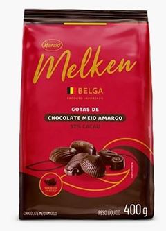 CHOCOLATE M AMARGO BELGA MELKEN 400G