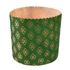 FORMA PANETONE ULTRAFEST 500G VERDE 10UN