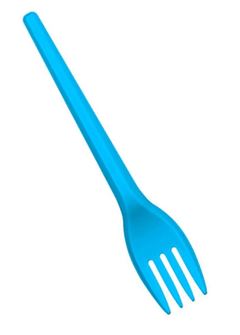 GARFO SOBREMESA, STRAWPLAST, AZUL, CAIXA COM 20 PACOTES DE 50 UNIDADES