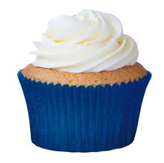 MAGO FORMINHA PARA CUPCAKE GREASY, AZUL ROYAL, Nº 0, PACOTE COM 45 UNIDADES