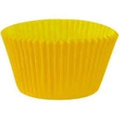 MAGO FORMINHA PARA CUPCAKE GREASY, AMARELO GIRASSOLL, Nº 0, PACOTE COM 45 UNIDADES