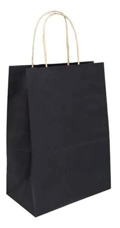 SACOLA ECO DELIV (PPL) KRAFT PRET PCT/50