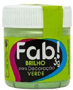 FAB BRILHO P/ DECORACAO VERDE 3G