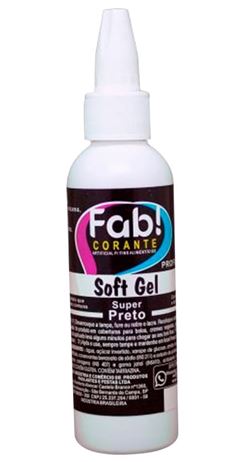 CORANTE SOFTGEL ALIM SUPER PRETO 25G