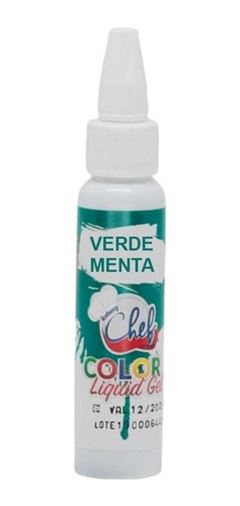 ICEBERG COR LIQ GEL VERDE MENTA 25G