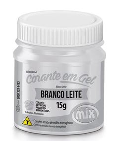 MIX CORANTE ARTIF BRANCO LEITE 15G