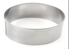 C 22010 ARO ACO INOX RED P/ BOLO 20X5CM