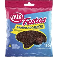 MIX CONFEITO GRANULADO MACIO ESCURO 120G