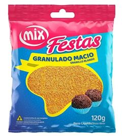 MIX CONFEITO GRANULADO MACIO AMAREL 120G