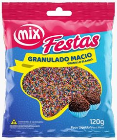 MIX CONFEITO GRANULADO MACIO MISTO 120G
