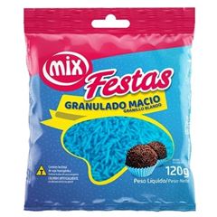MIX CONFEITO GRANULADO MACIO AZUL BB 120G
