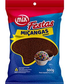 MIX CONFEITO MIÇANGA BRIGADEIRO 500G