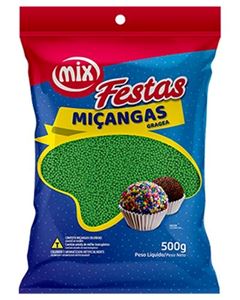 MIX CONFEITO MIÇANGA VERDE 500G