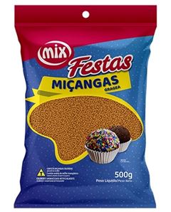 MIX CONFEITO MIÇANGA LARANJA 500G
