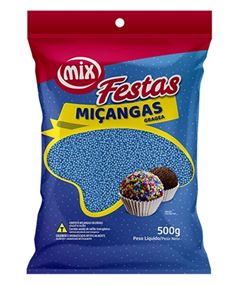 MIX CONFEITO MIÇANGA AZUL 500G