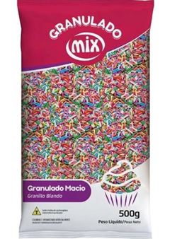 MIX CONFEITO GRANULADO MACIO MISTO 500G