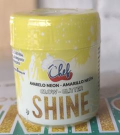 ICEBERG GLITTER GLOW AMARELO NEON 5G