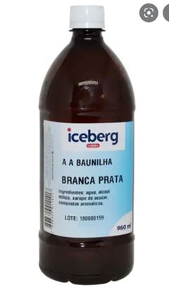 ICEBERG AROMA BAUNILHA BR L PRATA 960ML